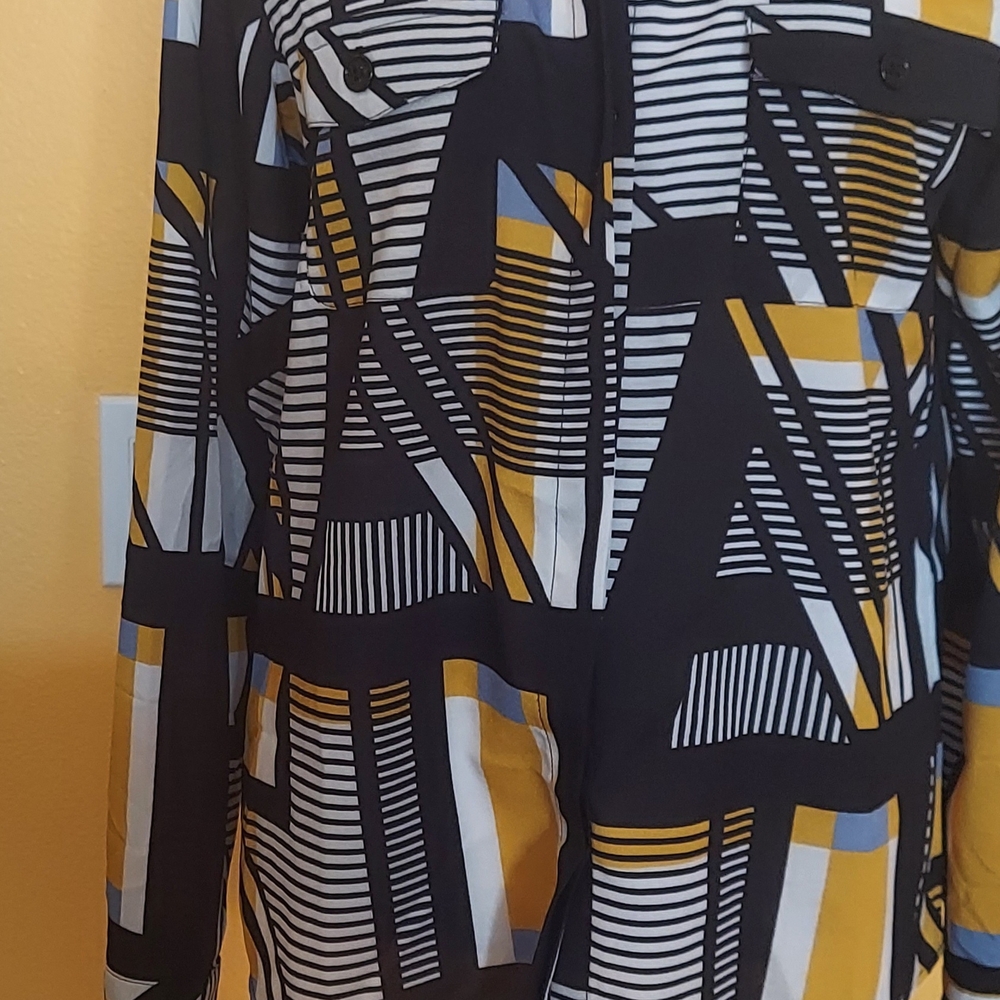 Karl Lagerfeld Paris Asymmetrical Elegant Shirt